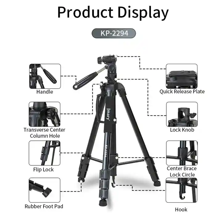 Jmary KP-2294 Professional Over Head Camera Tripod